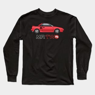 MRTwo-Red Long Sleeve T-Shirt